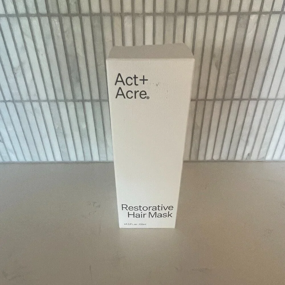Act + Acre Restorative Deep Conditioning Hair Mask for Dry + Damaged Hair,‎ NWT